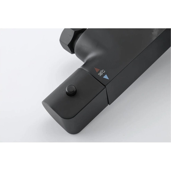 Душевая стойка с термостатом Gappo G2407-60, черный - 5 Душевая стойка с термостатом Gappo G2407-60, черный фото 5