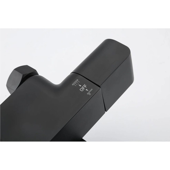 Душевая стойка с термостатом Gappo G2407-60, черный - 6 Душевая стойка с термостатом Gappo G2407-60, черный фото 6