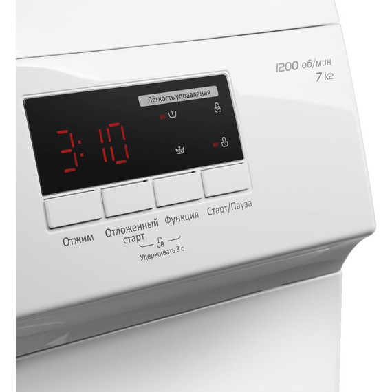 Стиральная машина Maunfeld MFWM127WH05 - 11 Стиральная машина Maunfeld MFWM127WH05 фото 11