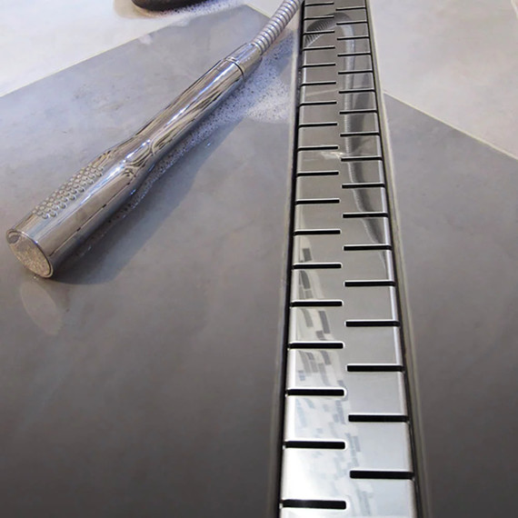 Трап Veconi Medium 65 см V650M, хром глянцевый фото 2