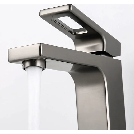 Смеситель для раковины Gappo G1017-9, оружейная сталь фото 7