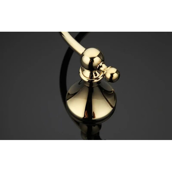 Кольцо для полотенец Gappo G1404, цвет золото фото 4