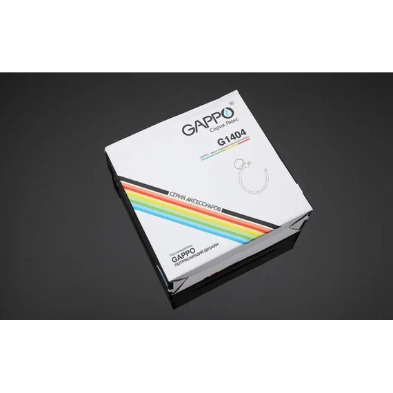Кольцо для полотенец Gappo G1404, цвет золото фото 5