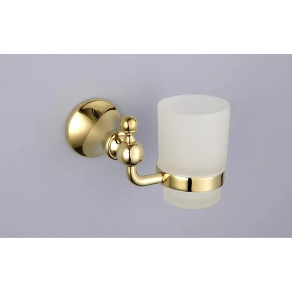 Стакан для зубных щеток Gappo G1406, цвет золото фото 3