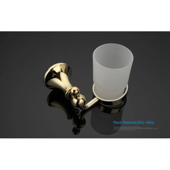 Стакан для зубных щеток Gappo G1406, цвет золото фото 4