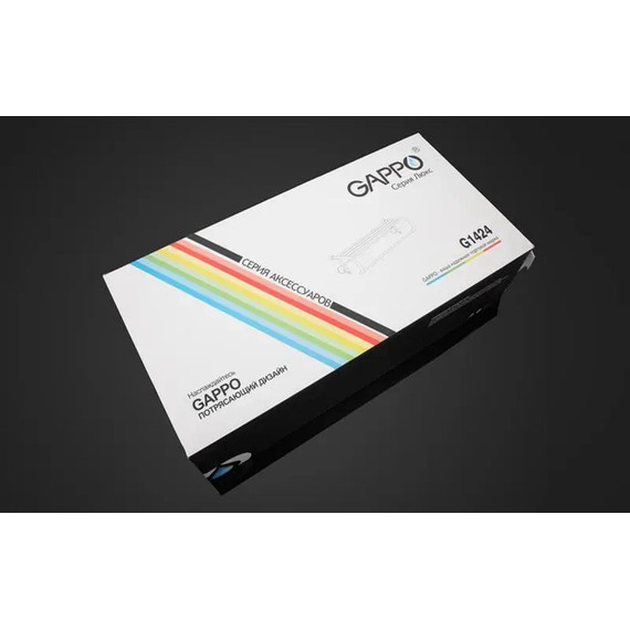 Полка для полотенец Gappo G1424, цвет золото фото 5