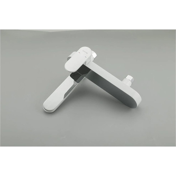 Смеситель для ванны с душевым гарнитуром Gappo G3283-8, хром/белый фото 7