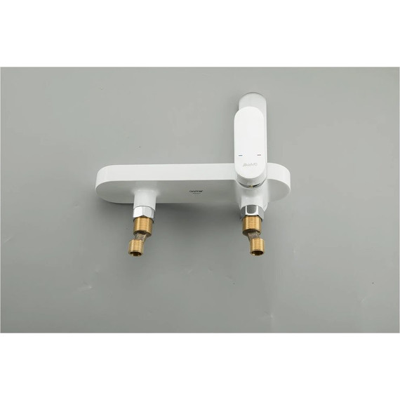 Смеситель для ванны с душевым гарнитуром Gappo G3283-8, хром/белый фото 10