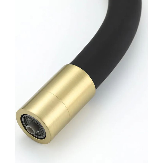 Смеситель для кухни Gappo G4398-33, золото/черный - 8 Смеситель для кухни Gappo G4398-33, золото/черный фото 8