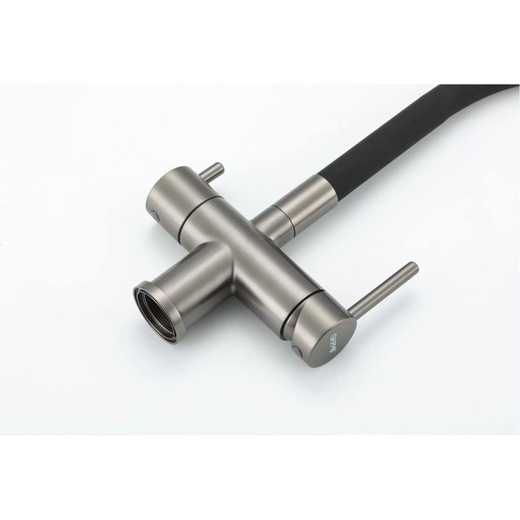 Смеситель для кухни Gappo G4398-39, оружейная сталь/чёрный - 17 Смеситель для кухни Gappo G4398-39, оружейная сталь/чёрный фото 17