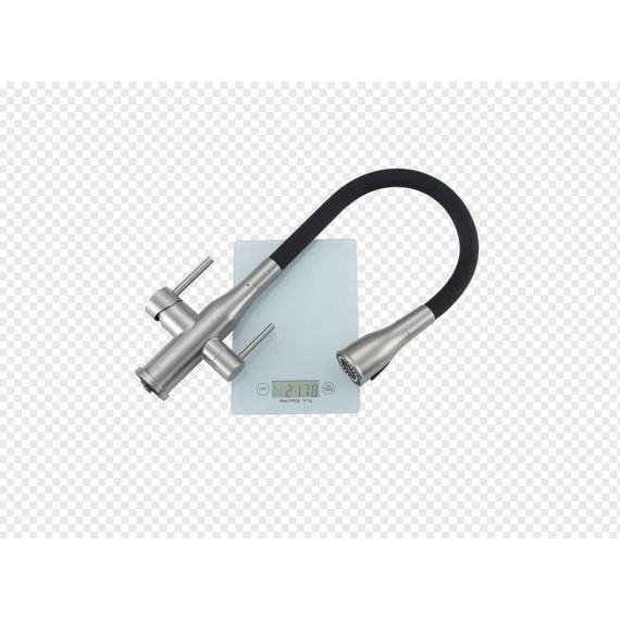 Смеситель для кухни Gappo G4399-65, сатин/черный - 6 Смеситель для кухни Gappo G4399-65, сатин/черный фото 6