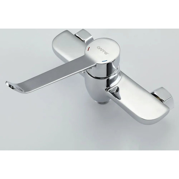 Смеситель для кухни с локтевой (хирургической) ручкой Gappo G4621 фото 11