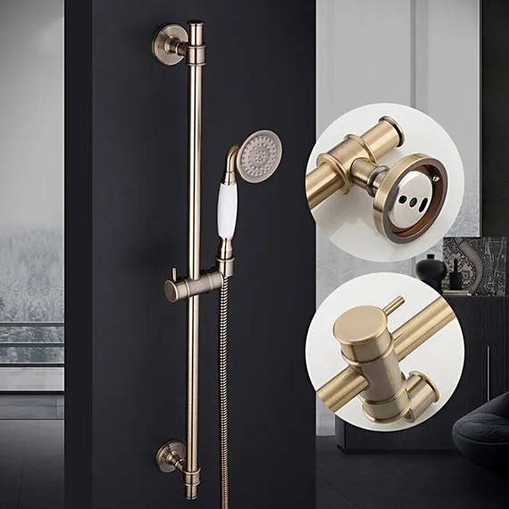 Душевой гарнитур Gappo G8017-4, бронза фото 2