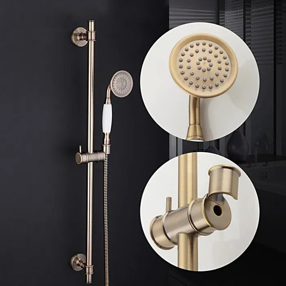 Душевой гарнитур Gappo G8017-4, бронза фото 6