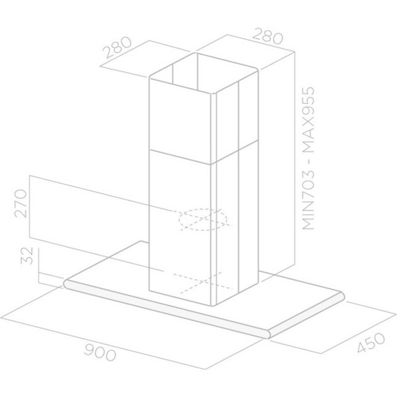 Вытяжка ELICA GALAXY ISLAND WHIX/A/90X45 (белое стекло) - 4 Вытяжка ELICA GALAXY ISLAND WHIX/A/90X45 (белое стекло) фото 4