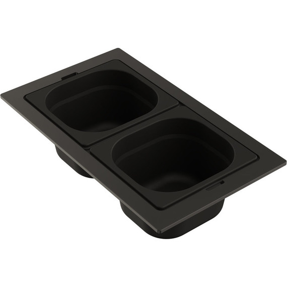 Контейнер для кухонной мойки Omoikiri DC-04-2 GB 4999085, графит фото 