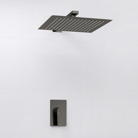 Душевая система для душа WasserKraft Wiese A84182, оружейная сталь - 2 Душевая система для душа WasserKraft Wiese A84182, оружейная сталь фото 2