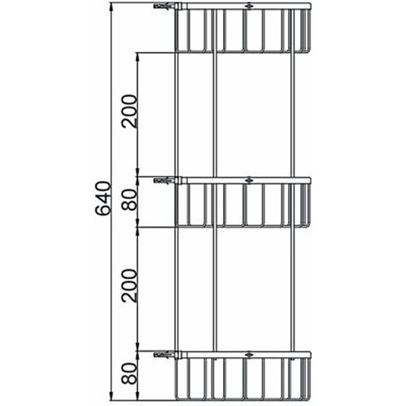 Полка угловая Gappo G334-3 фото 3