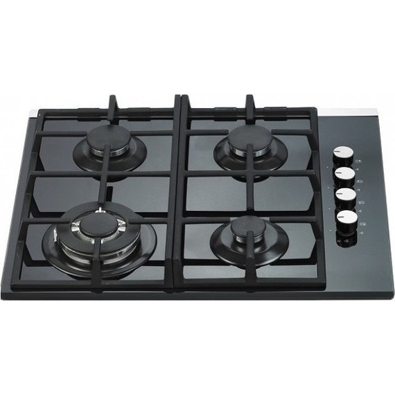 Газовая варочная поверхность Zigmund & Shtain MN 84.61 S (чёрное стекло) фото 7