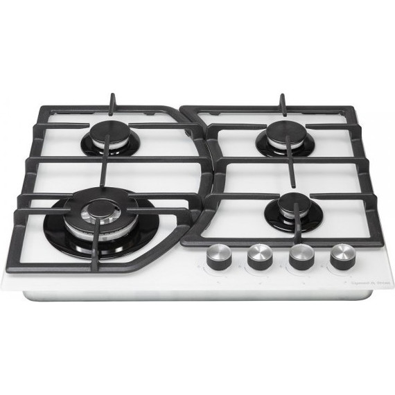 Газовая варочная поверхность Zigmund & Shtain M 27.6 W (белое стекло) фото 3