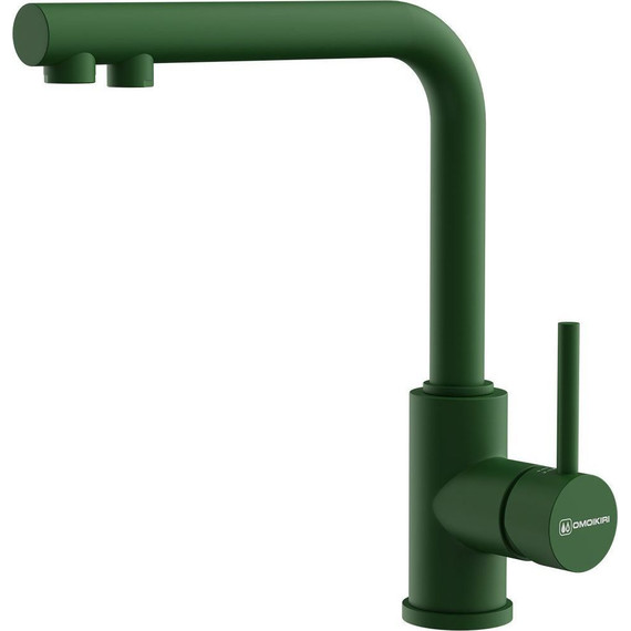 Смеситель для кухни Omoikiri Nakagawa 2 PLUS RG 4994443, royal green матовый фото 