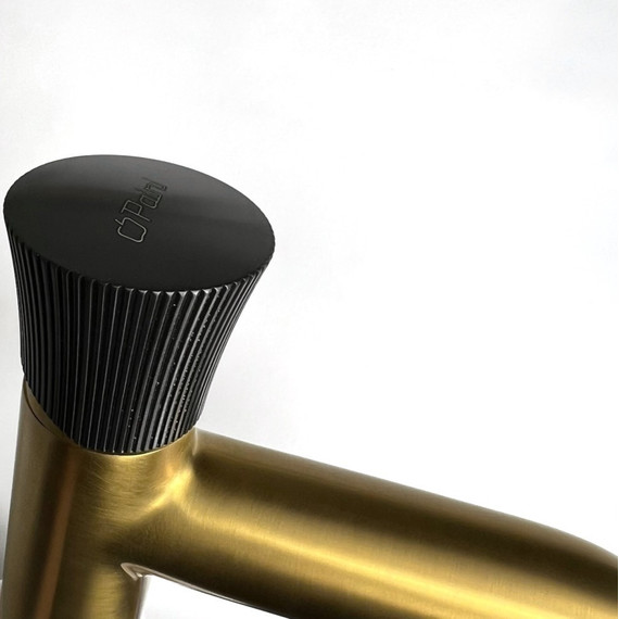 Смеситель для раковины Paini Domus 18PJ205PZ, золото матовое фото 6