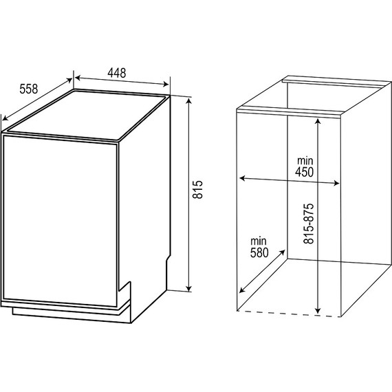Встраиваемая посудомоечная машина Zigmund & Shtain DW 301.4 фото 4