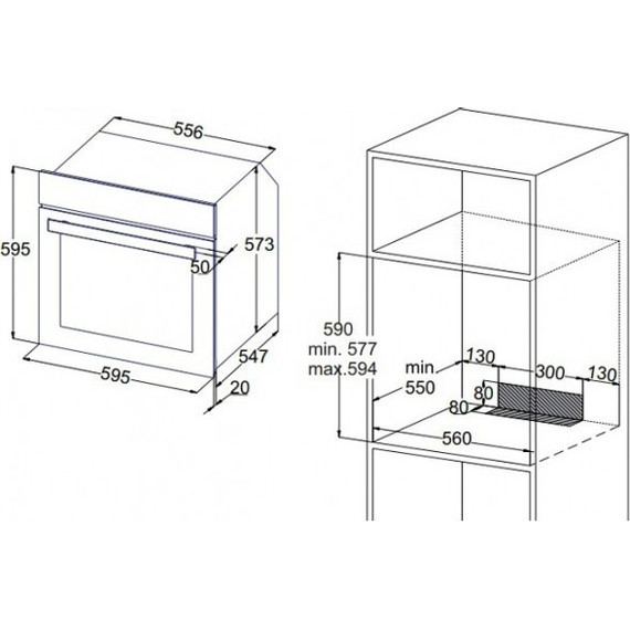 Электрический духовой шкаф Zigmund & Shtain E 149 I фото 2
