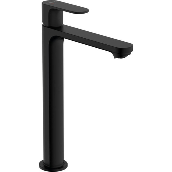 Смеситель для раковины высокий Hansgrohe Rebris S 240 CoolStart 72580670, черный матовый фото 