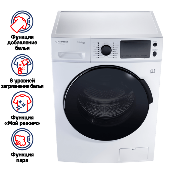 Стиральная машина Maunfeld MFWM149WH фото 3