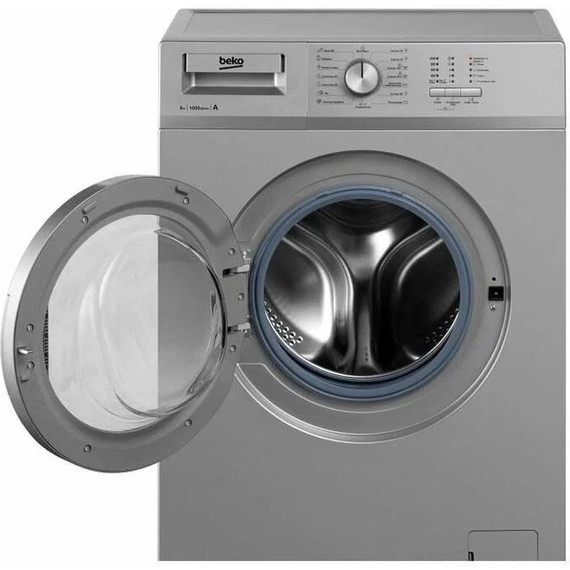 Стиральная машина Beko WRE 65P1 BSS, цвет серый фото 5