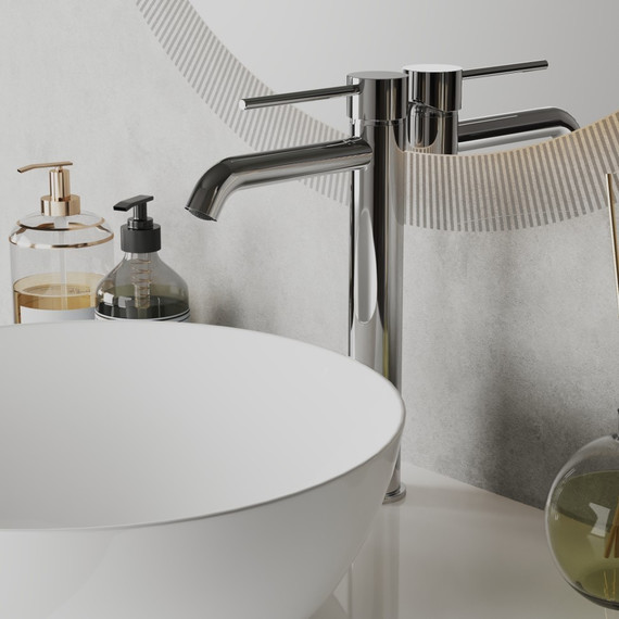 Смеситель для раковины высокий Paini Cox 78CR205OLL - 2 Смеситель для раковины высокий Paini Cox 78CR205OLL фото 2