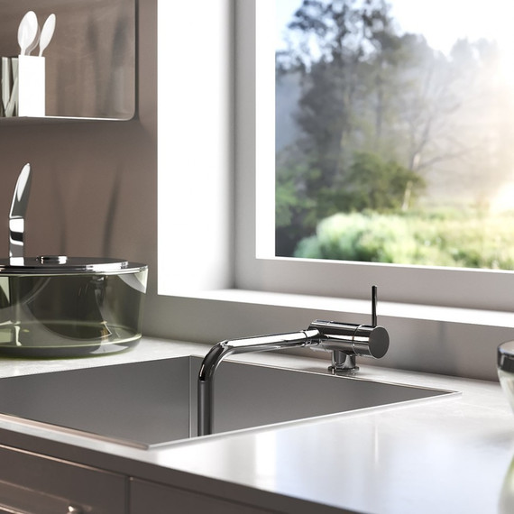 Смеситель для кухни Paini Cox 78CR582KM фото 3