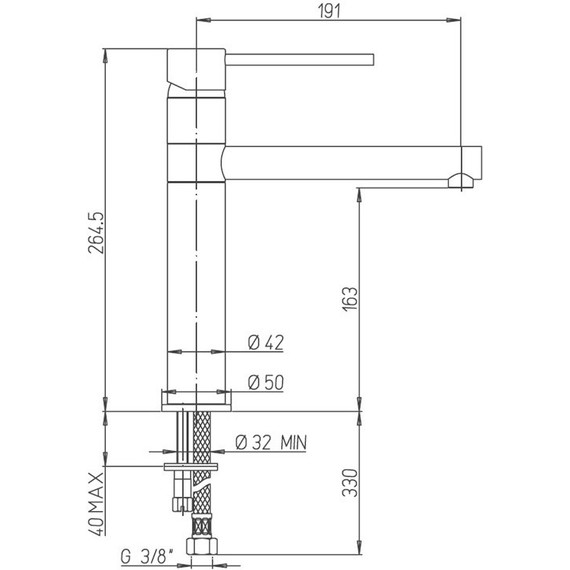 Смеситель для кухни Paini Cox 78CR583KM фото 3