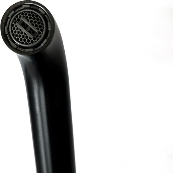 Смеситель для раковины высокий Paini Cox Grip 7GPZ205OLL, черный матовый фото 6