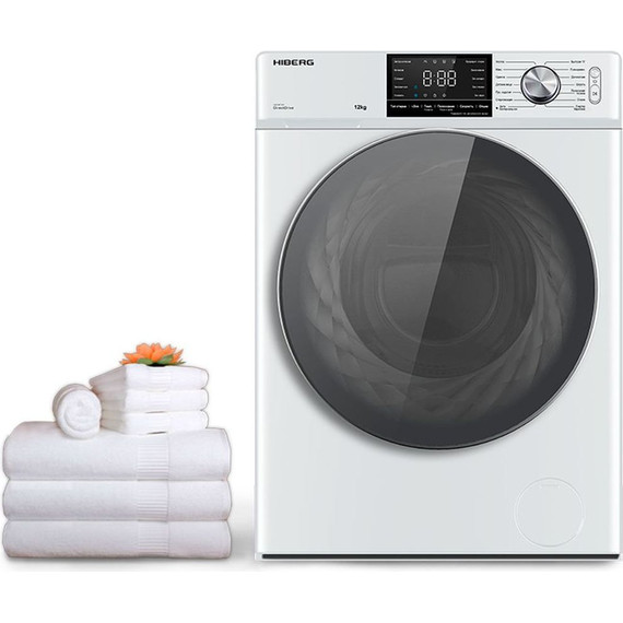 Стиральная машина Hiberg i-DDQ6A - 1214 W фото 6