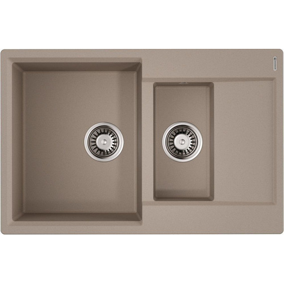 Кухонная мойка Omoikiri Daisen 78-2T SA 4993536, бежевый, Цвет производителя: бежевый фото 