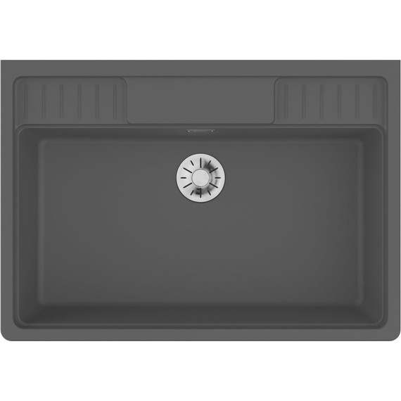 Кухонная мойка Omoikiri Kinokawa 90 GB 4993855, графит, Цвет производителя: графит фото 