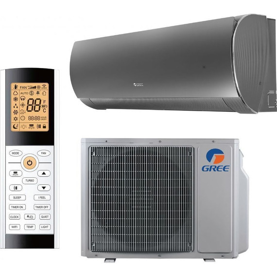 Сплит-система Gree Lyra Inverter R32 Black GWH24ACE-K6DNA1 - 3 Сплит-система Gree Lyra Inverter R32 Black GWH24ACE-K6DNA1 фото 3