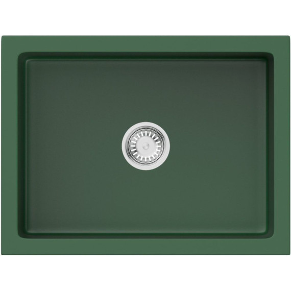 Кухонная мойка Omoikiri Mikura 61 rg-matt 4911256, royal green матовый, Цвет производителя: royal green матовый фото 