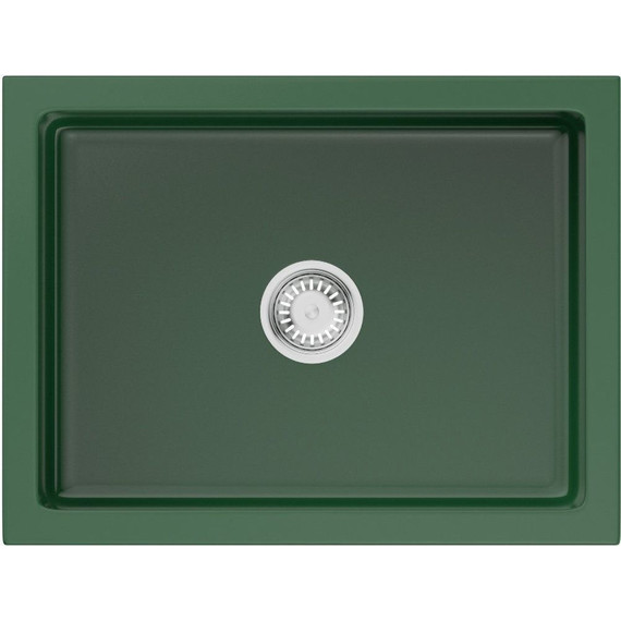 Кухонная мойка Omoikiri Mikura 61 rg-glossy 4911255, royal green глянцевый, Цвет производителя: royal green глянцевый фото 