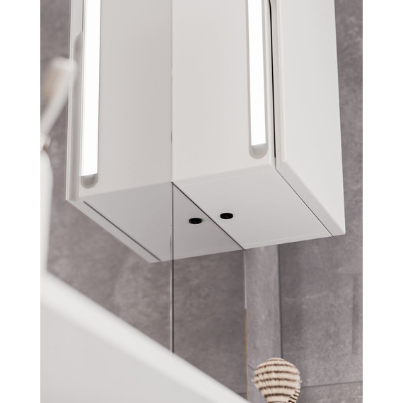 Зеркало-шкаф Mirsant Soho LED 60 см R - 7 Зеркало-шкаф Mirsant Soho LED 60 см R фото 7