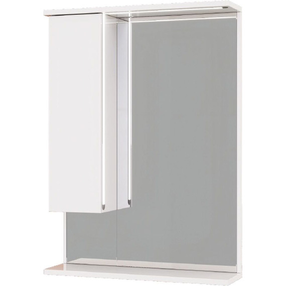 Зеркало-шкаф Mirsant Soho LED 60 см L - 2 Зеркало-шкаф Mirsant Soho LED 60 см L фото 2