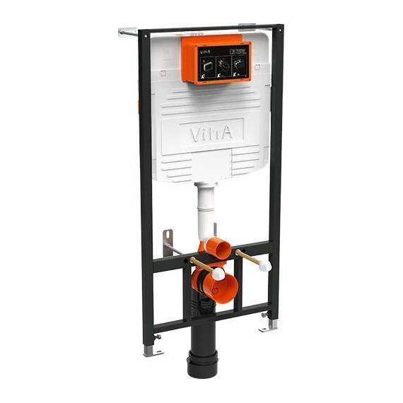 Инсталляция с подвесным безободковым унитазом Vitra S40 L-Box 9005B003-7211 фото 4