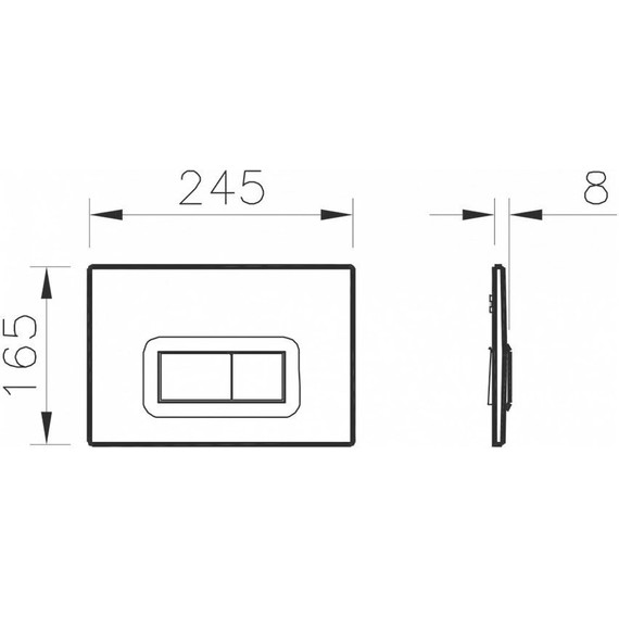 Инсталляция с подвесным безободковым унитазом Vitra S40 L-Box 9005B003-7211 фото 7