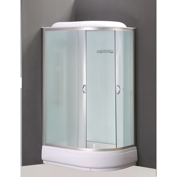 Душевая кабина Loranto 120x80 см CS-66120-20 L F, хром/матовое фото 2