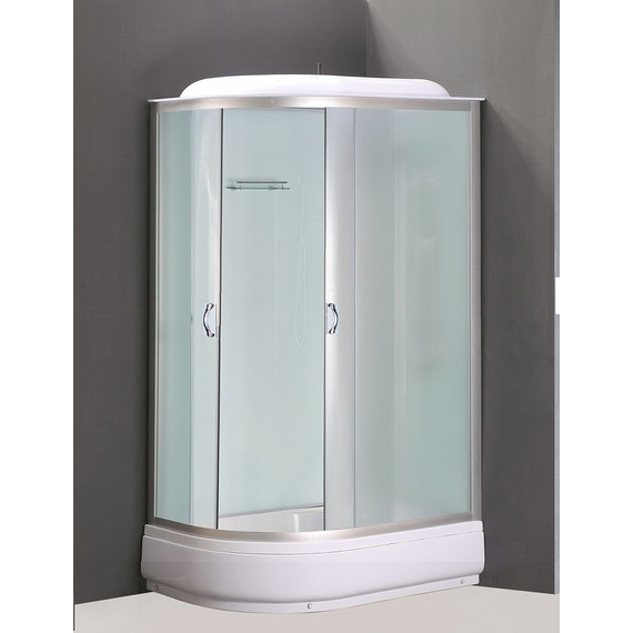 Душевая кабина Loranto 120x80 см CS-66120-20 R F, хром/матовое - 2 Душевая кабина Loranto 120x80 см CS-66120-20 R F, хром/матовое фото 2