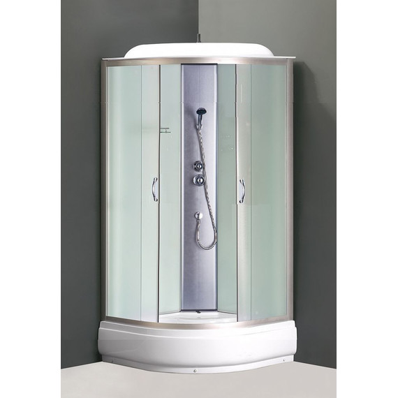 Душевая кабина Loranto 80 см CS-6680-25 F, хром/матовое фото 2