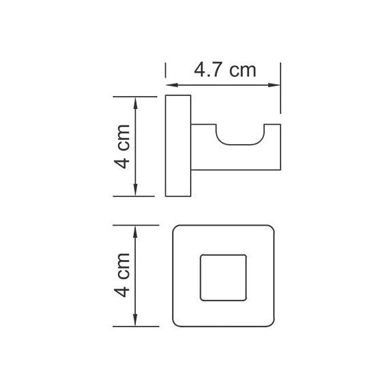 Крючок WasserKraft Dill K-3923 фото 3