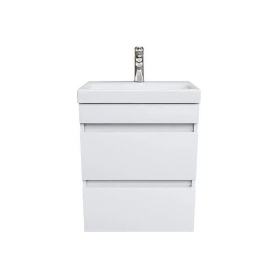 Тумба подвесная с раковиной Iddis Zodiac 50 см ZOD5CB0i95K, белый матовый - 2 Тумба подвесная с раковиной Iddis Zodiac 50 см ZOD5CB0i95K, белый матовый фото 2